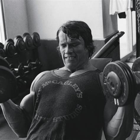 images arnold schwarzenegger in the gym